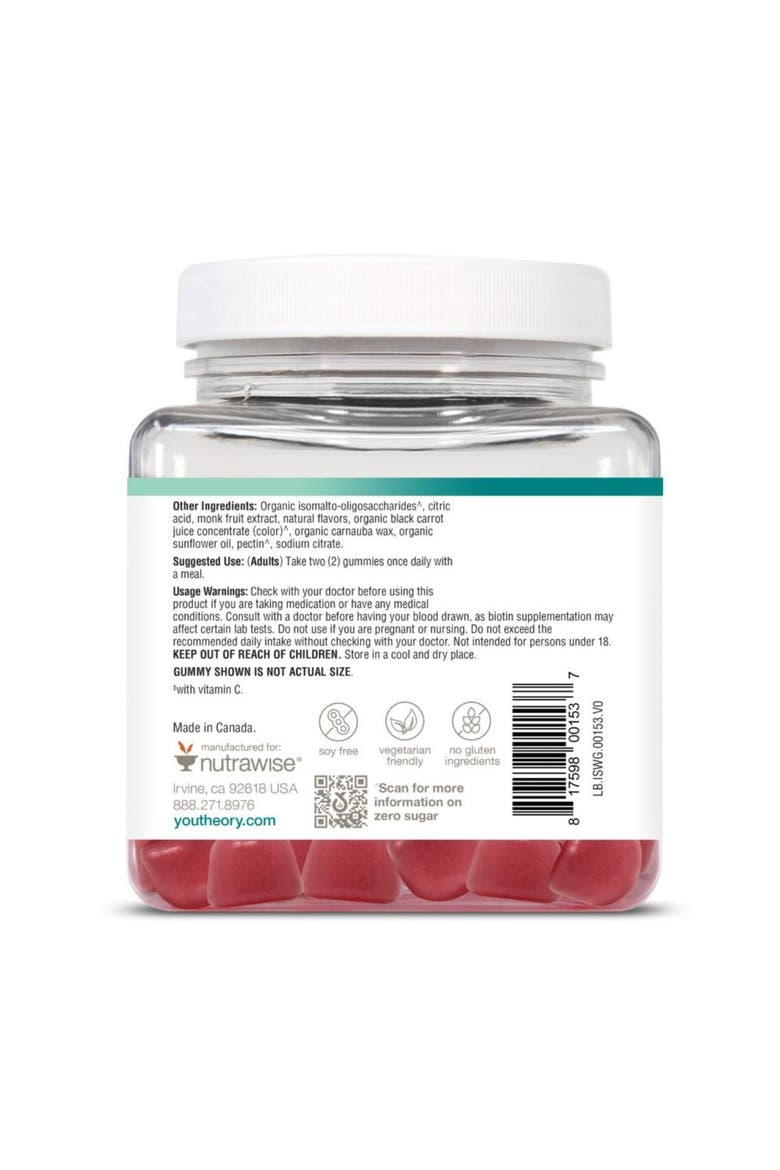 Zero Sugar Irish Sea Moss Gummy Supplement 90 Count, Alternate, color, None