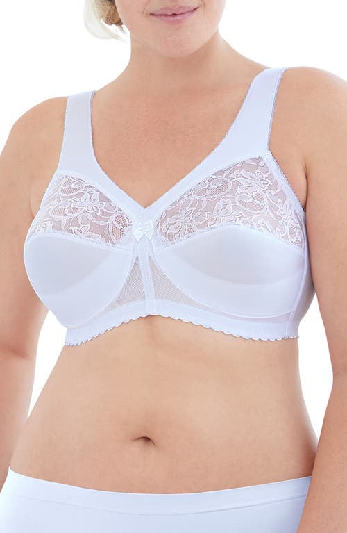 Glamorise MagicLift® Original Support Bra in White 
