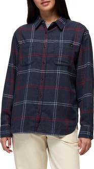 prAna Cabin Core Plaid Flannel Shirt