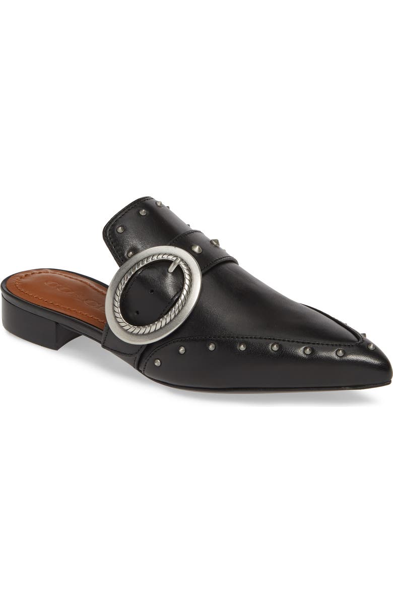 COACH Nikka Buckle Mule, Main, color,