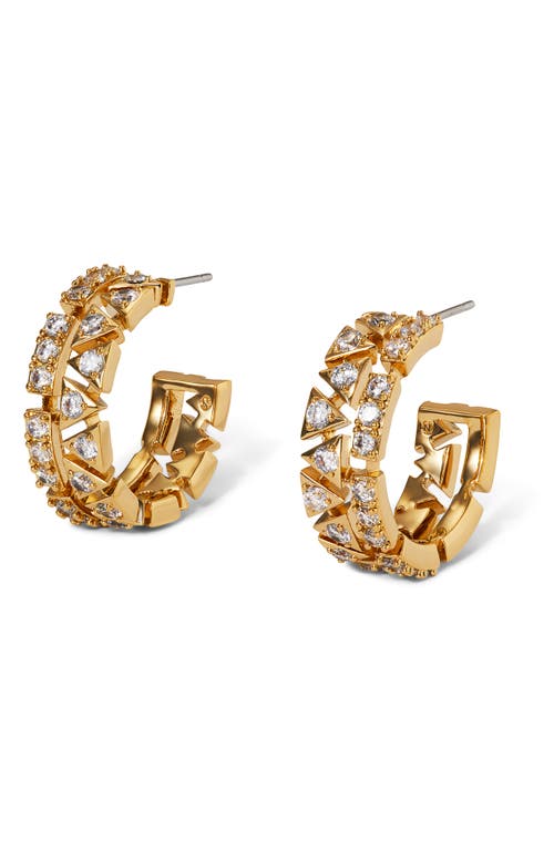 NADRI NADRI LUXOR SMALL HOOP EARRINGS