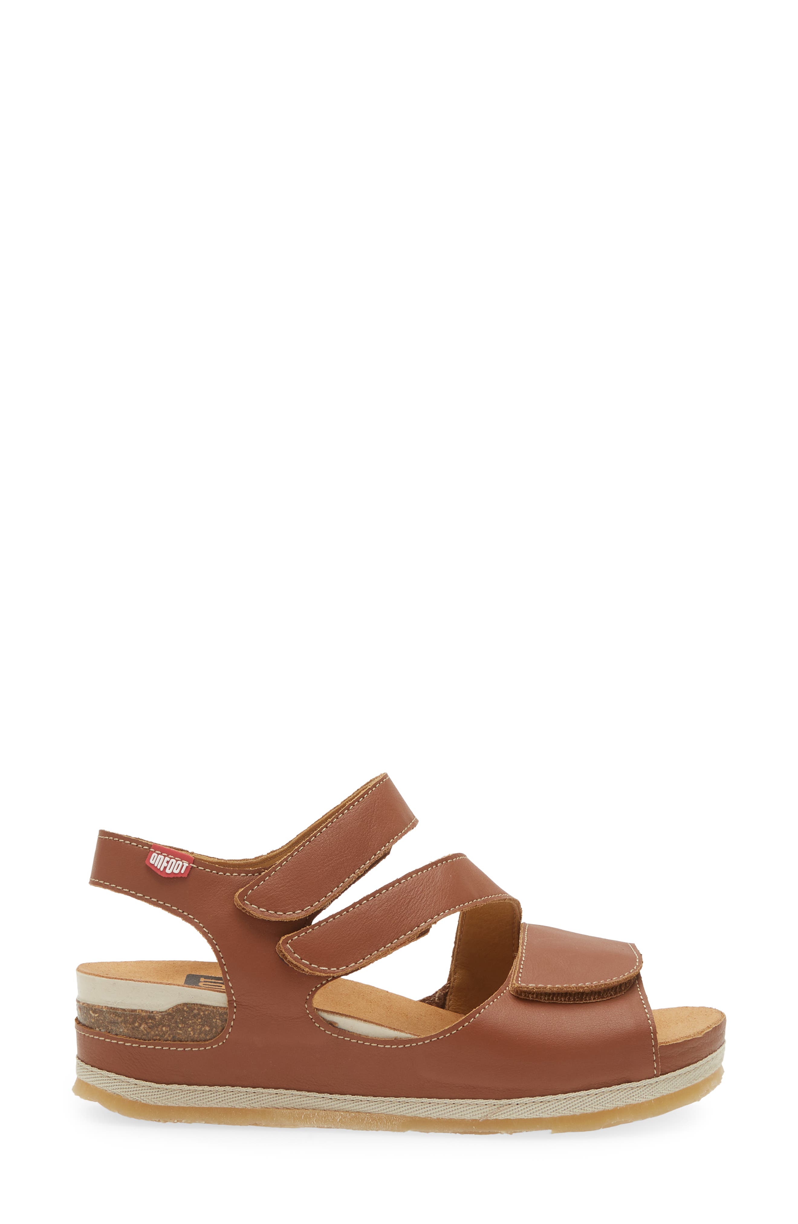 206 Austin Platform Sandal, Alternate, color, CUERO