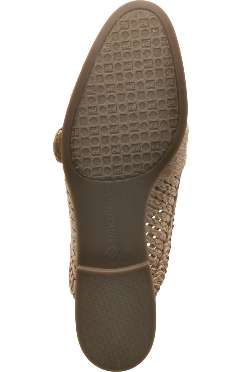 Charles David Felice Raffia Mule, Alternate, color,