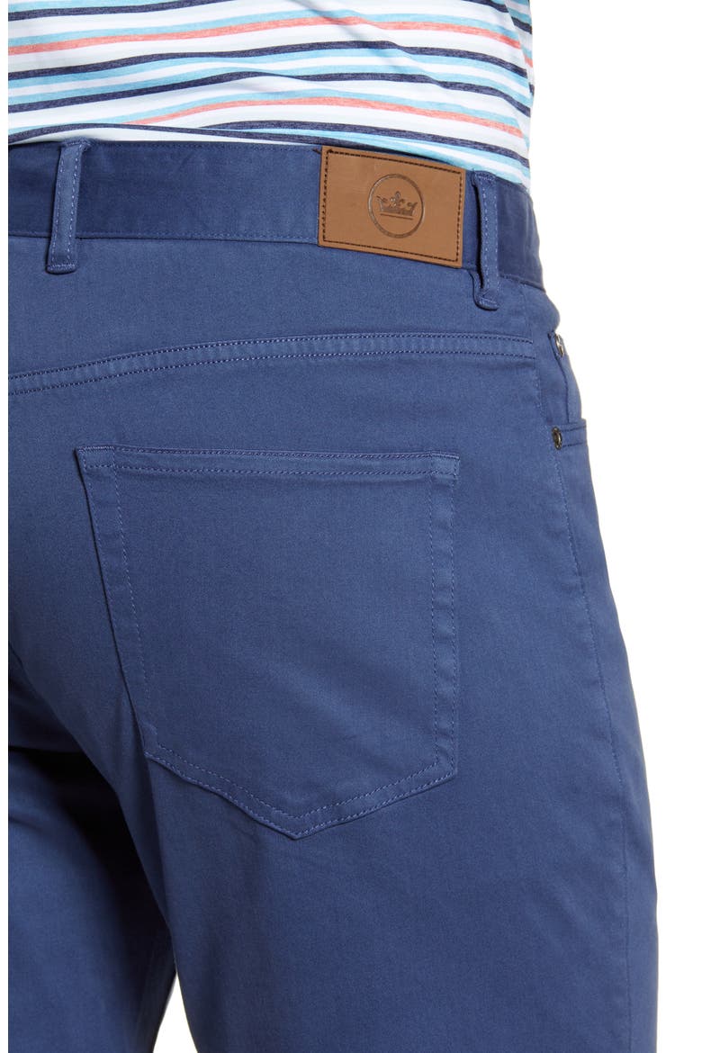Ultimate 5-Pocket Straight Leg Sateen Pants, Alternate, color, NAVY