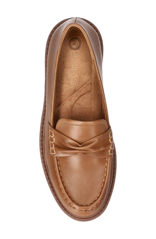 Bella Vita Avalon Lug Sole Loafer In Brown