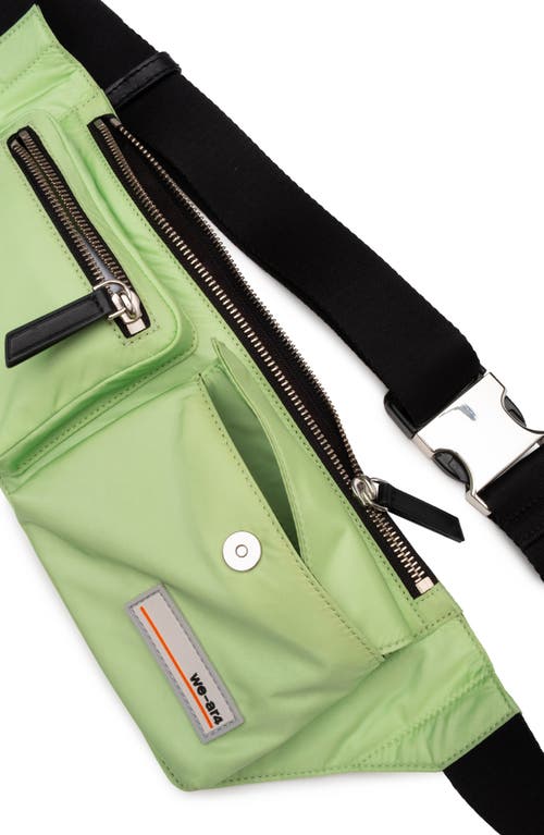 We-ar4 The Transit Belt Bag In Lime