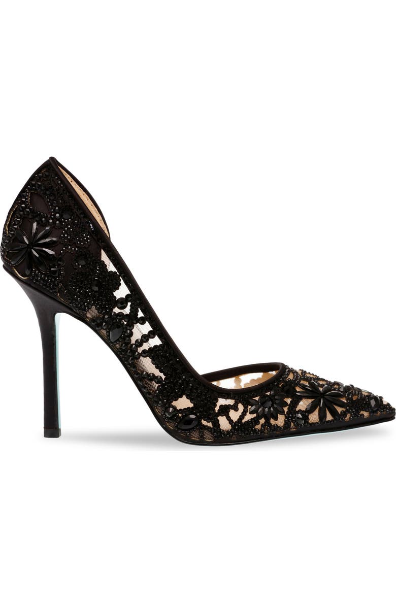 Betsey Johnson Chic Half d'Orsay Pump, Alternate, color,