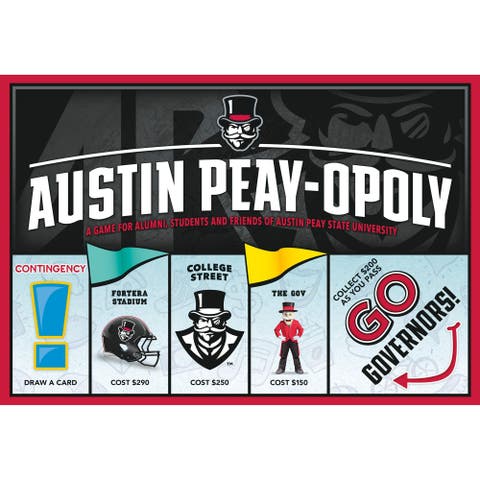 University Austin Peayopoly Monopoly Board Game