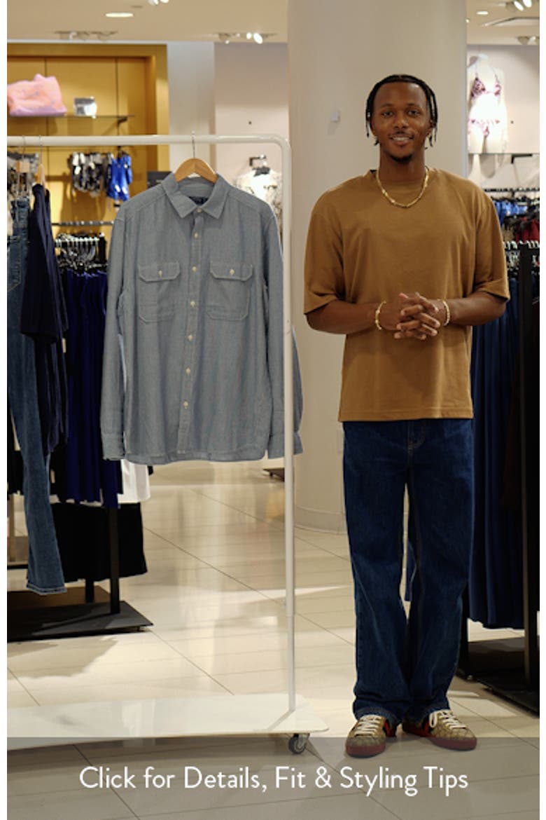 Montauk Indigo Stripe Button-Up Shirt video
