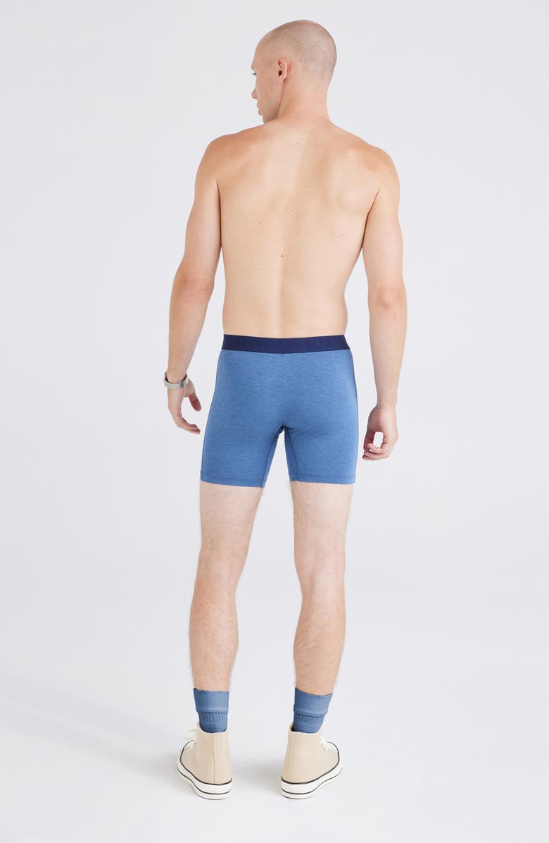 SAXX Assorted 3-Pack Vibe Xtra Super Soft Boxer Briefs, Alternate, color, Window Pane/ Dark Denim/ Black