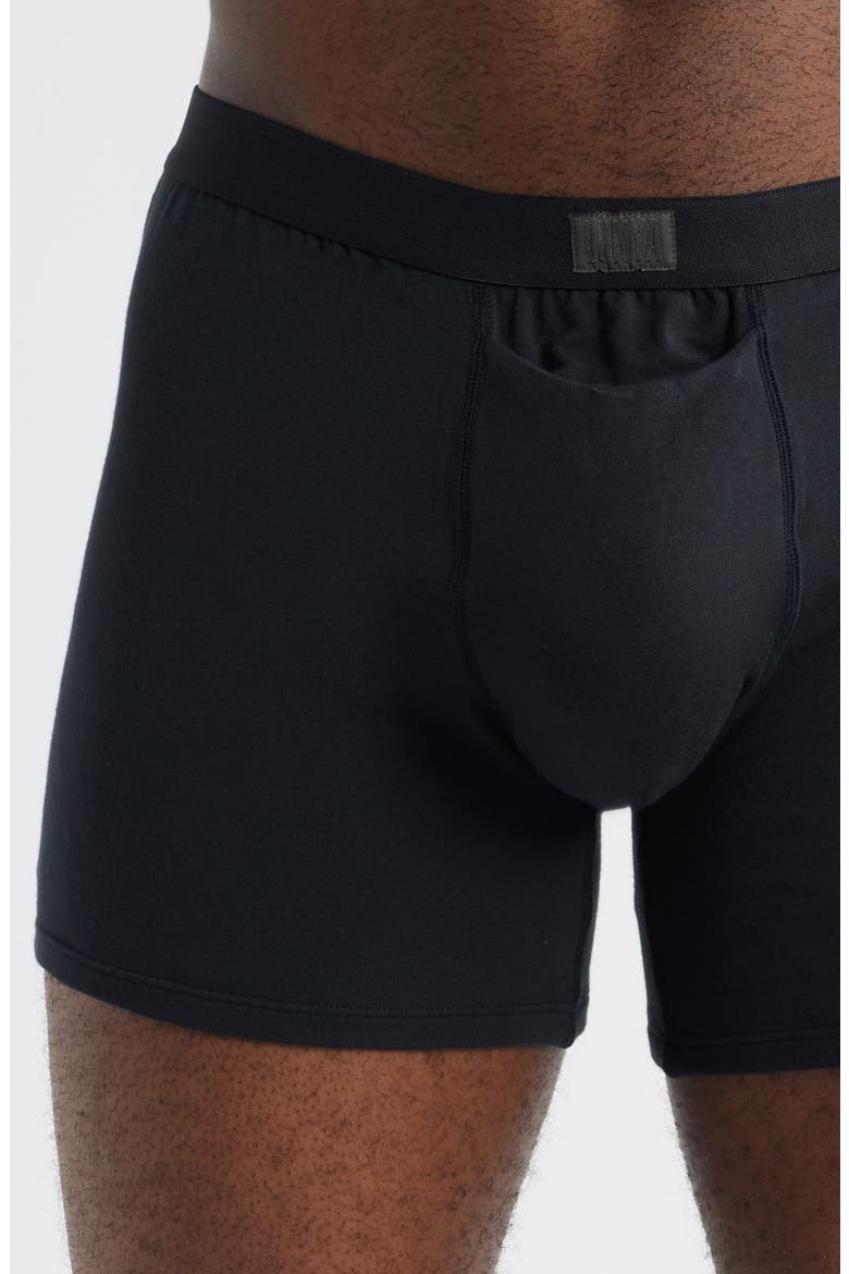 Stretch Modal Boxer Briefs, Alternate, color, IMMERSED BLACK