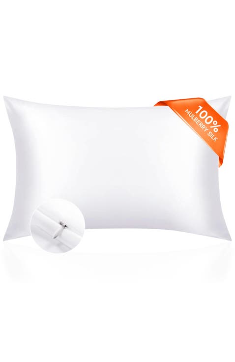 22Momme Mulberry Silk Hidden Zipper Pillowcase