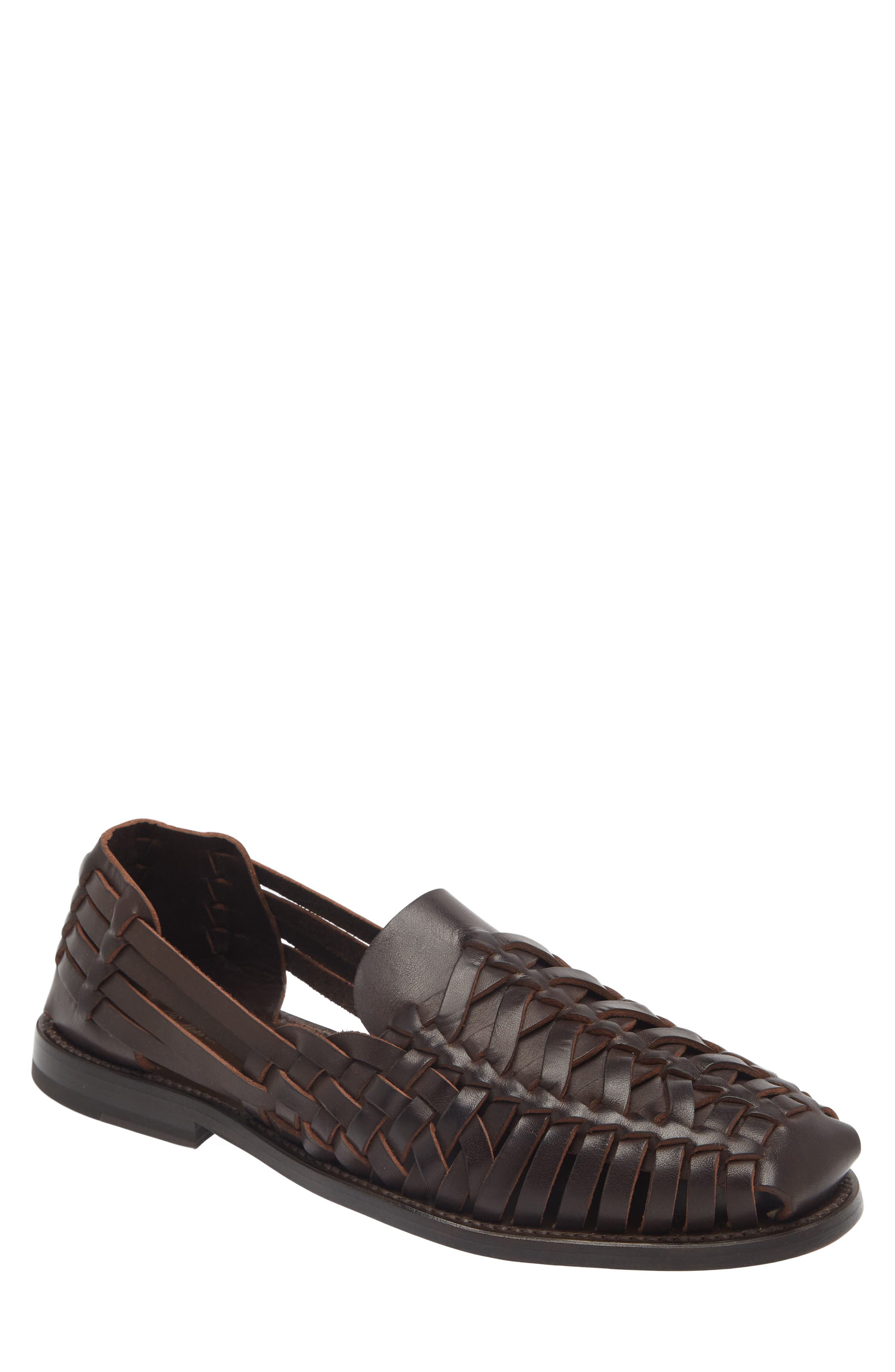Ralph Lauren Purple Label Huarache Woven Slip-On, Main, color, 