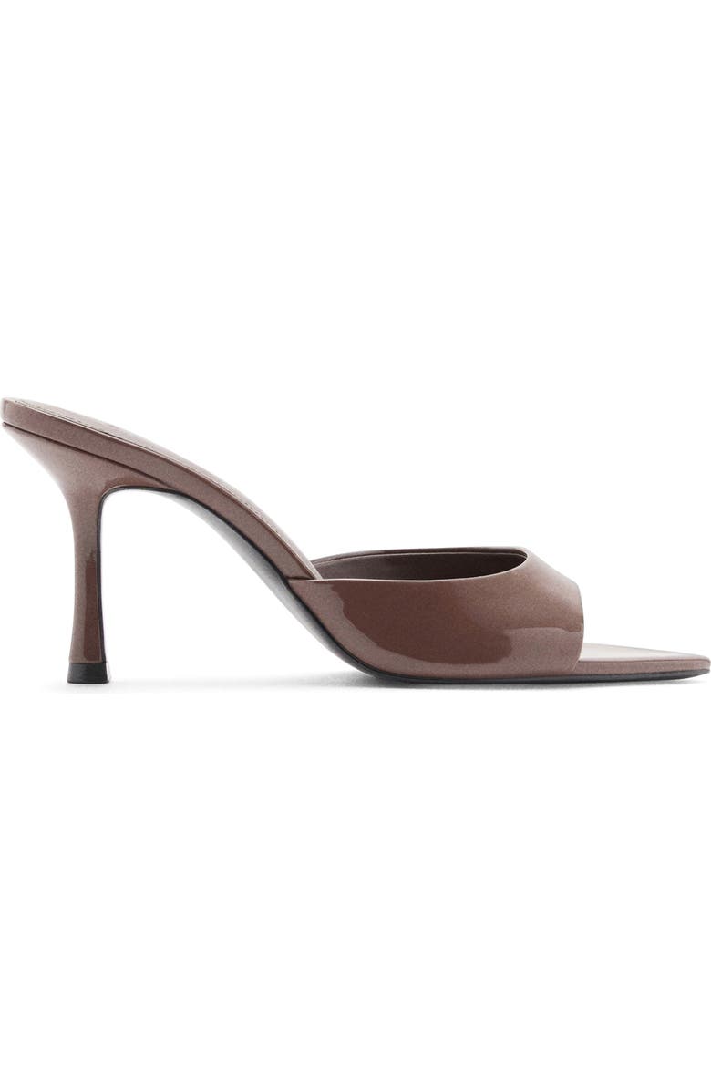 MANGO Pointed Toe Sandal, Alternate, color, Chocolate