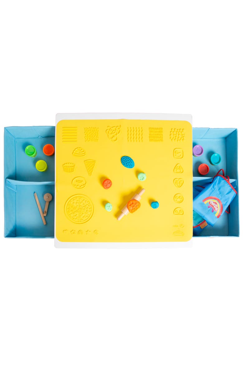 PLAY-DOH Playdoh Creative Craft Table Art Station With Storage, 6 Containers & Tools, 3+, Alternate, color, Multicolored