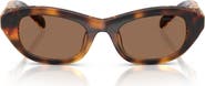 Swarovski 50mm Small Pillow Sunglasses