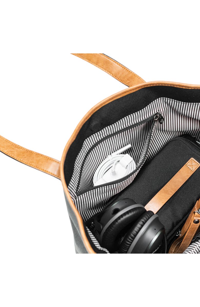 PKG Bags PKG Hazelton Recycled Tote bag, Alternate, color, Dark Grey