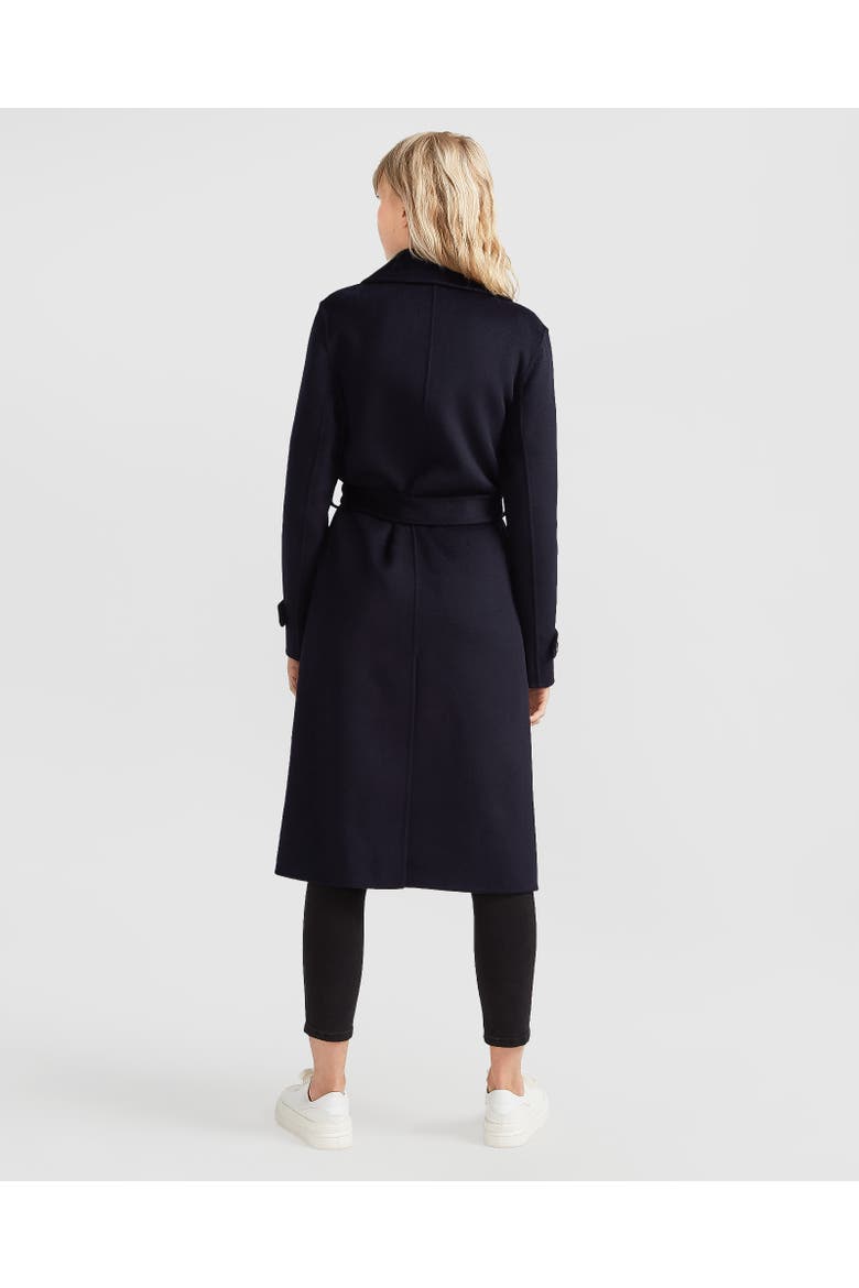 Front Runner Belted Coat, Alternate, color, Navy