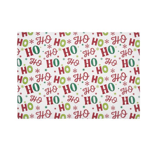 C & F Home C&f Home Ho Ho Ho Placemats Set Of 6, 14" X 20" In Multi