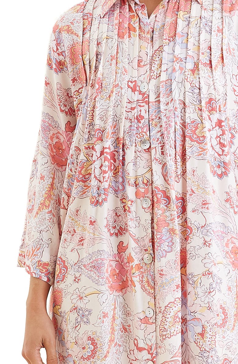 Papinelle Ella Cosy Pleated Nightgown, Alternate, color, 