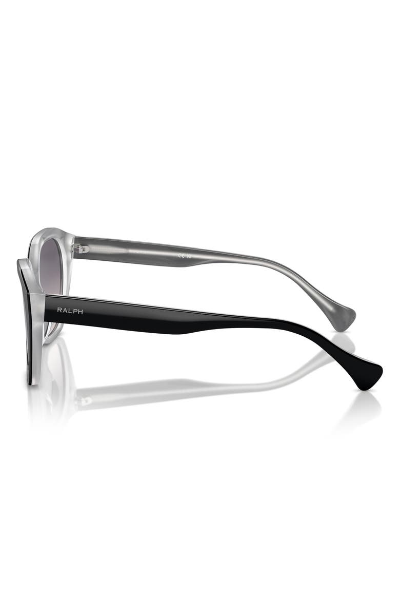 Ralph Lauren 54mm Cat Eye Sunglasses, Alternate, color, Black Opal Grey / Pink Grey