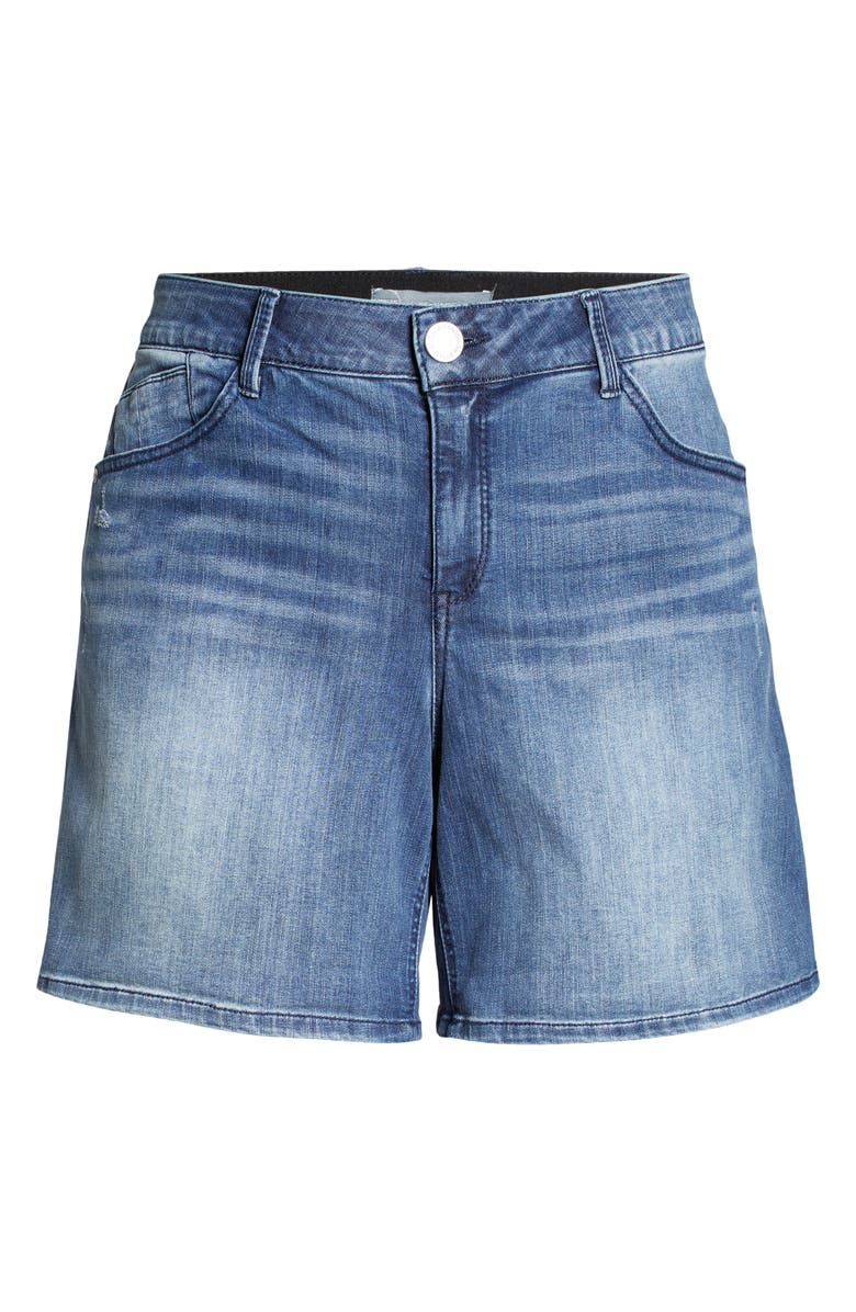 Wit & Wisdom 'Ab'Solution High Waist Denim Shorts, Alternate, color,
