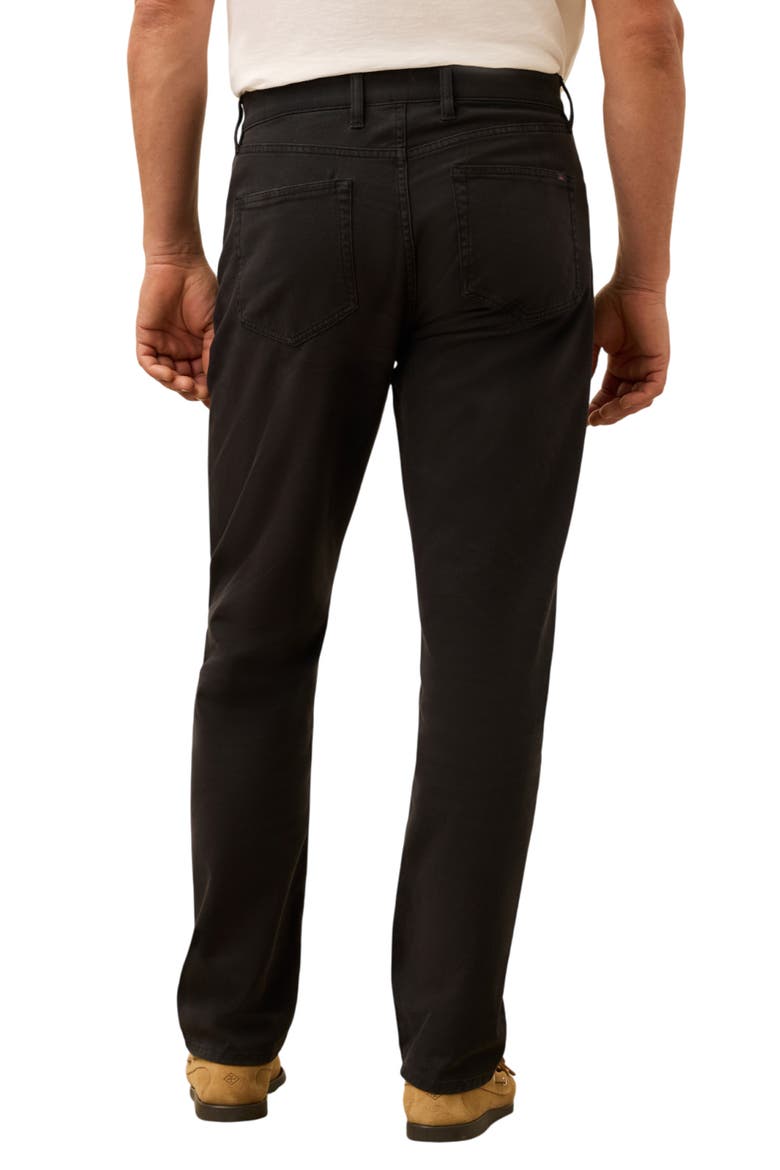 Reserve Classic Fit Stretch Cotton Twill 5-Pocket Pants, Alternate, color, RIDGE BLACK