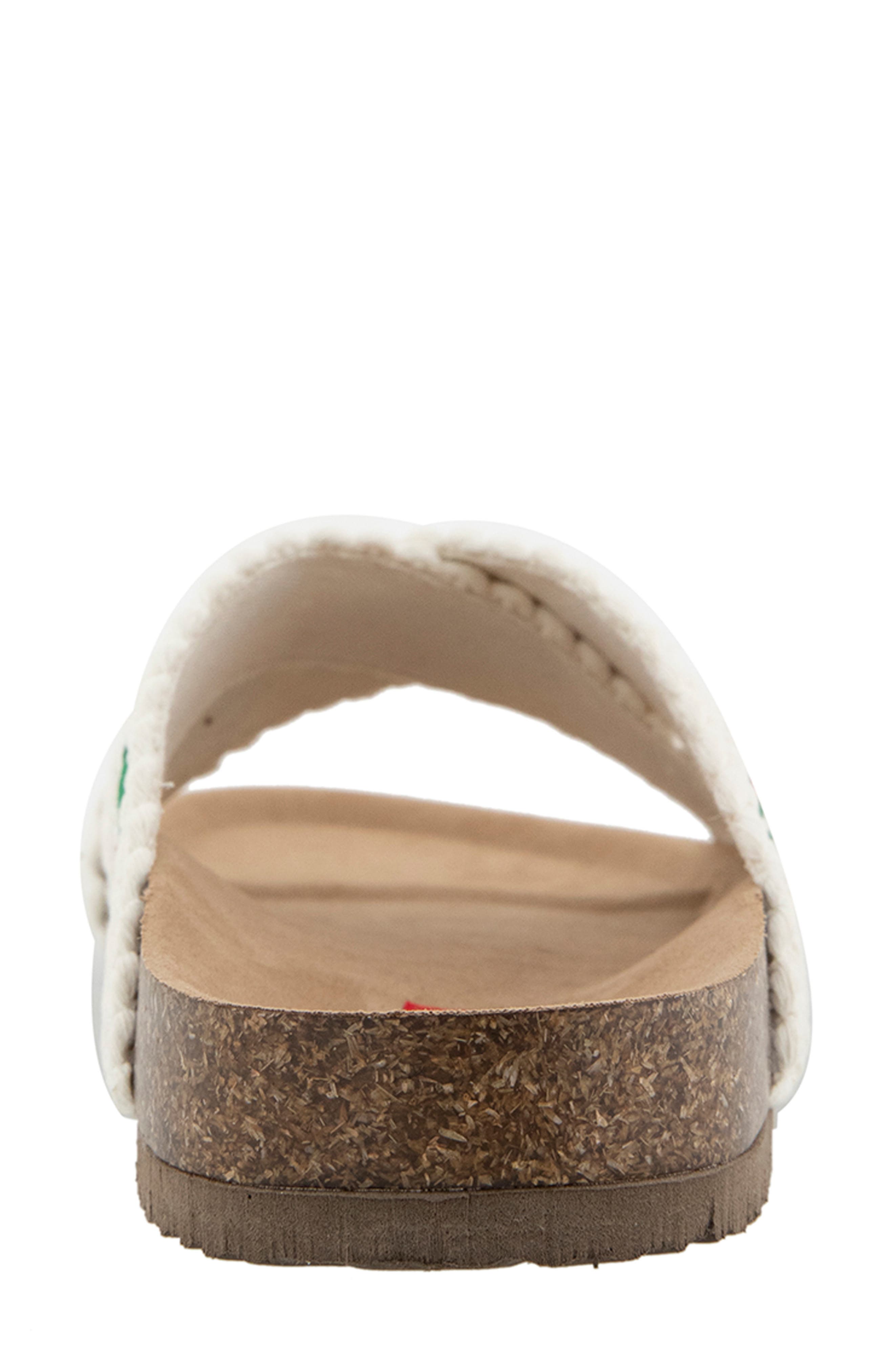 UNIONBAY Maryam Slide Sandal, Alternate, color, Ivory Cherry