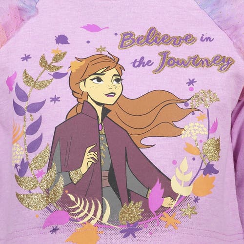 Disney Long Sleeve Tulle Dress In Multi