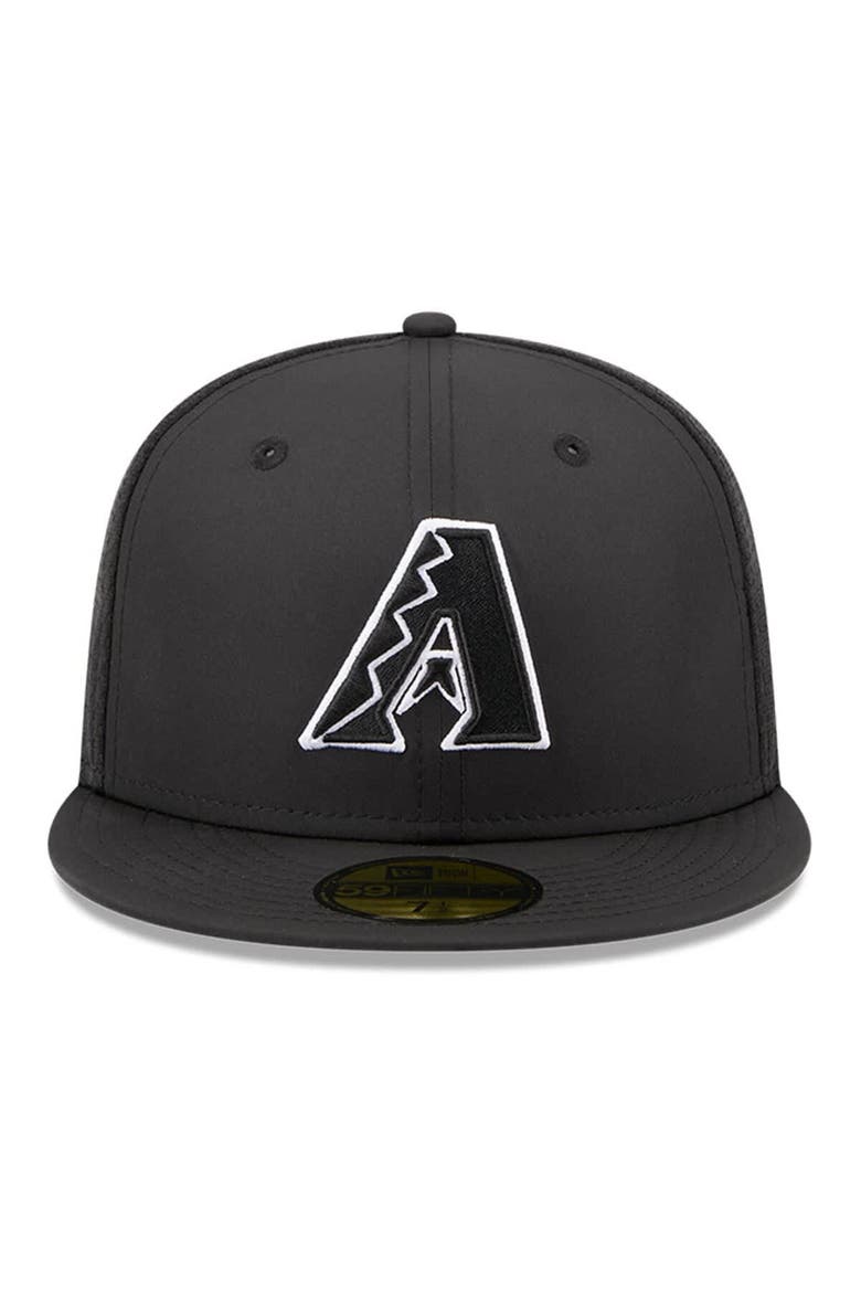 Men's New Era Black Arizona Diamondbacks 2026 Batting Practice 59FIFTY Fitted Hat, Alternate, color, Black