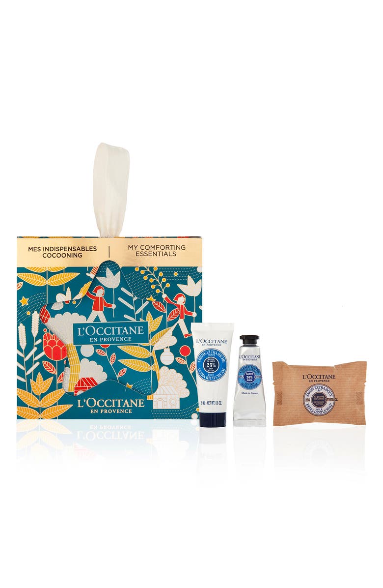 L'Occitane Shea Butter Ornament Set, Main, color, 