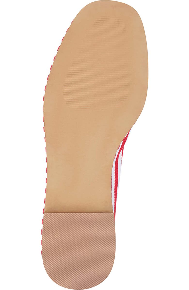 Coconuts by Matisse Gerry Ballet Flat, Alternate, color, Red Stripe