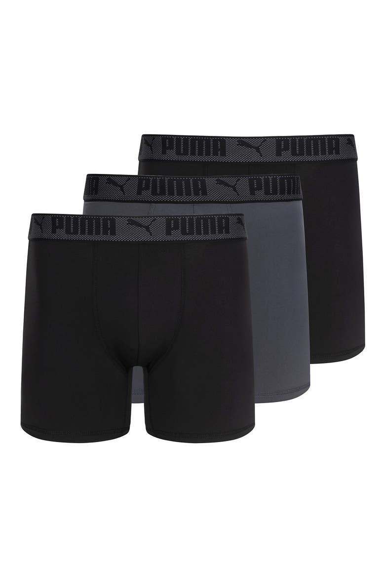 3-Pack Flex Training Boxer Briefs, Main, color, BLACK GREY