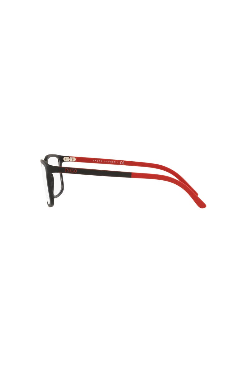 53mm Rectangle optical glasses, Alternate, color, Black