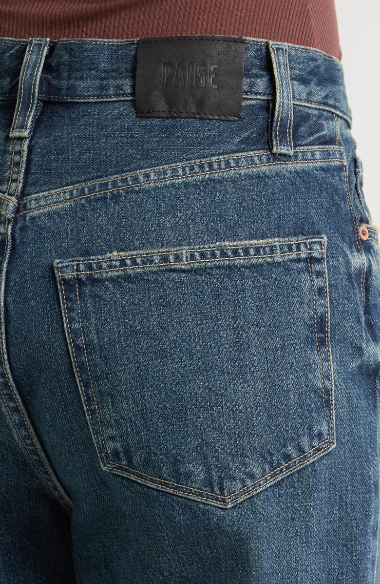 PAIGE Sawyer High Waist Straight Leg Jeans, Alternate, color, Matchstick