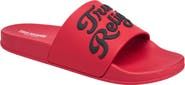 True Religion Drake Script Logo Pool Slide