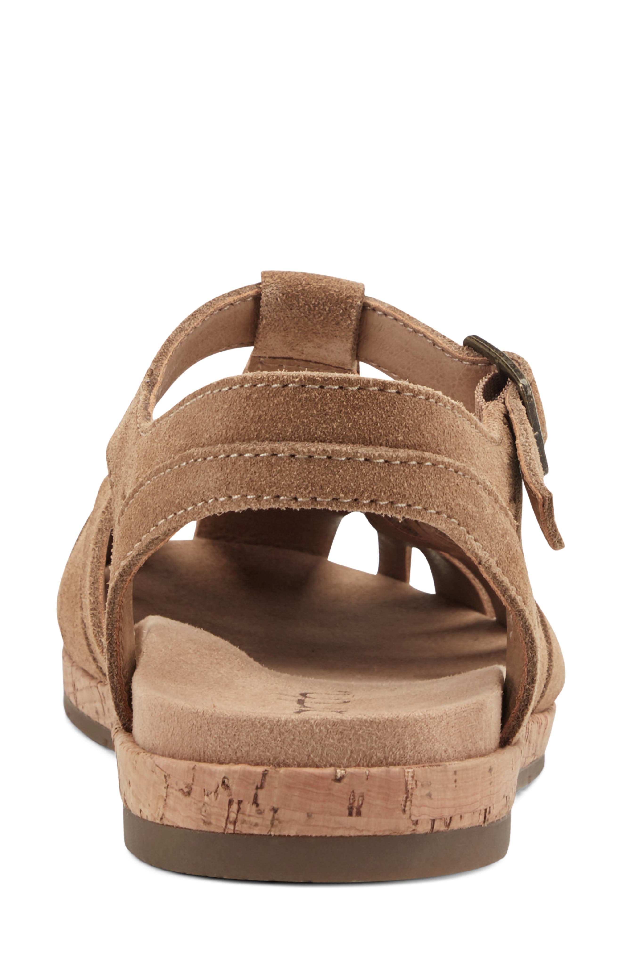 Alazia Sandal, Alternate, color, LIGHT BROWN