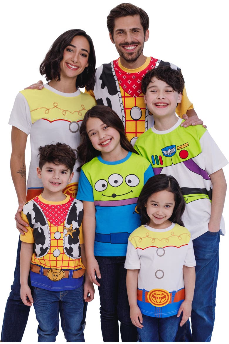 Toy Story Short Sleeve T-Shirt, Alternate, color, Woody Gold Yellow