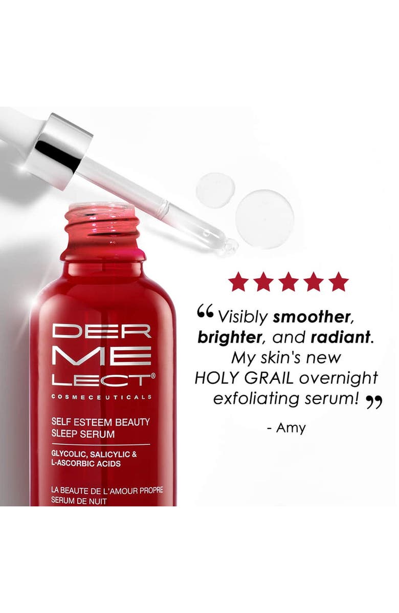 Dermelect SELF-ESTEEM Beauty Sleep Serum, Alternate, color, Clear