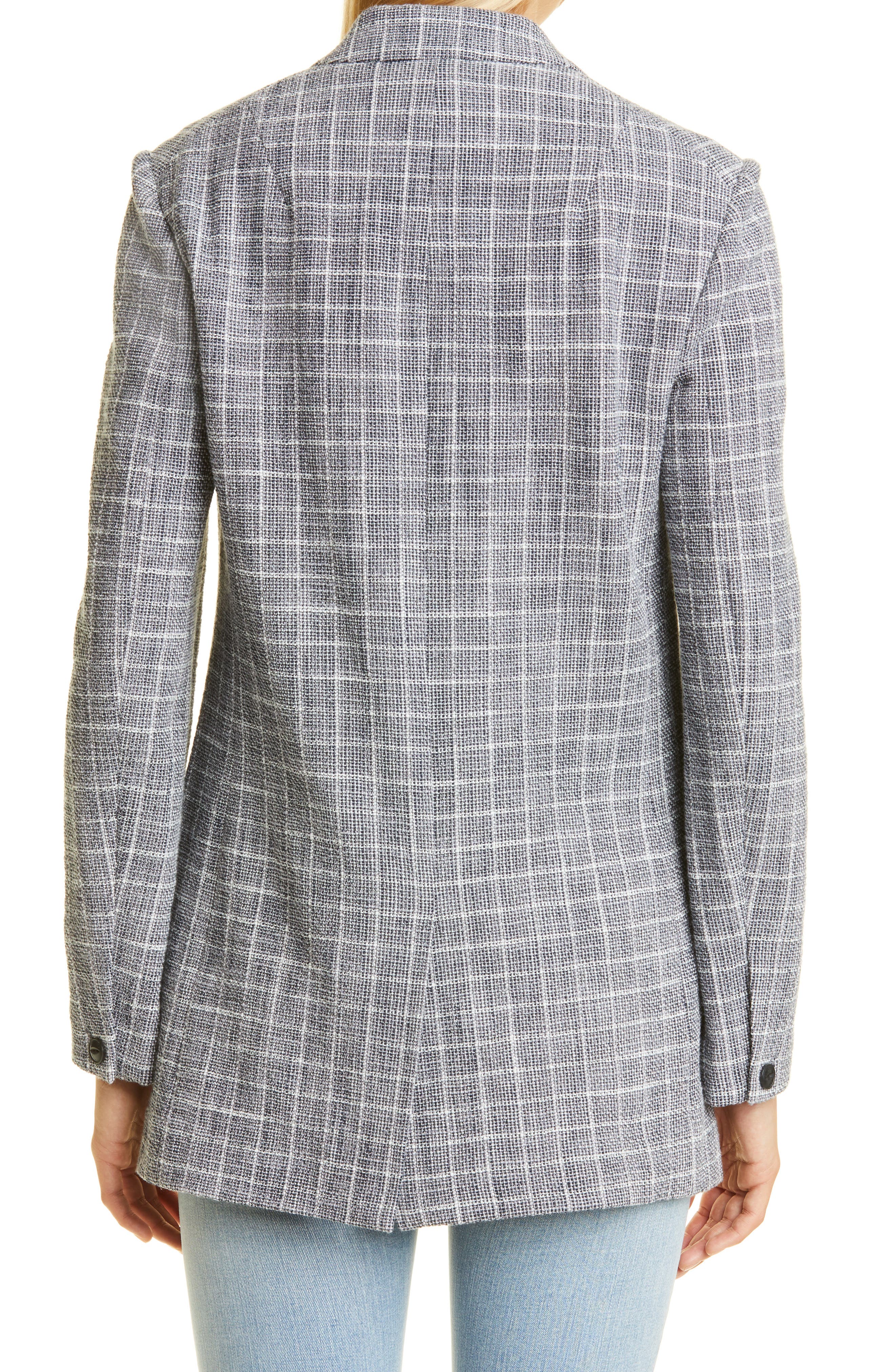 Deconstructed Check Blazer - image 2