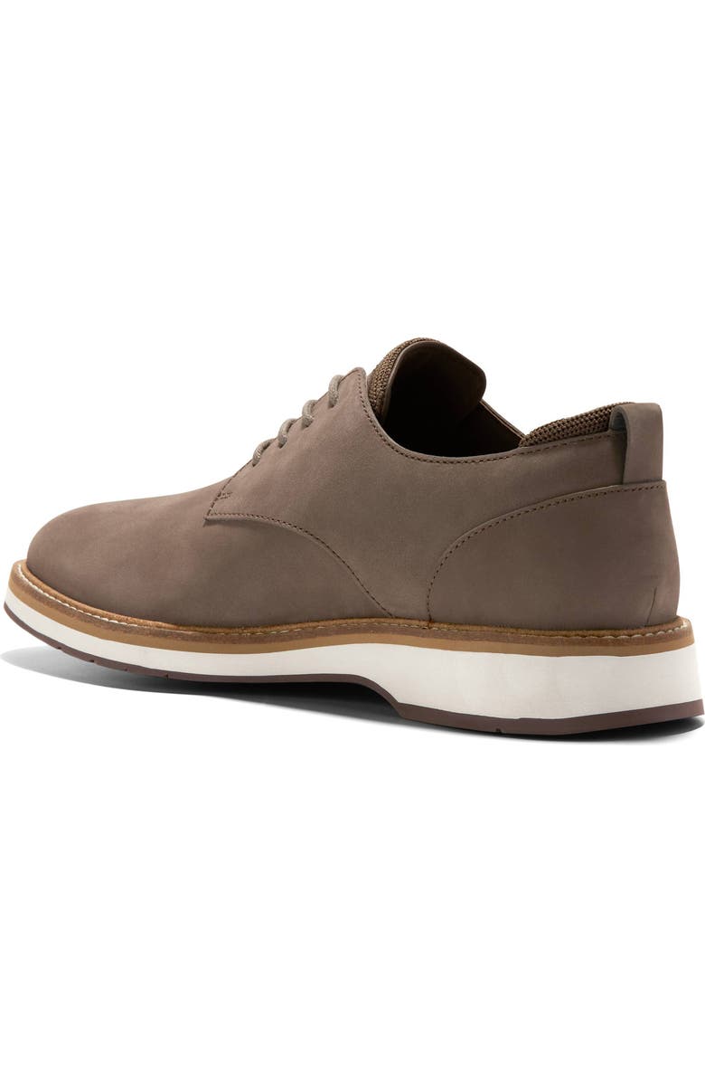 Cole Haan Osborn Plain Toe Derby, Alternate, color, Truffle Nubuck / Ivory
