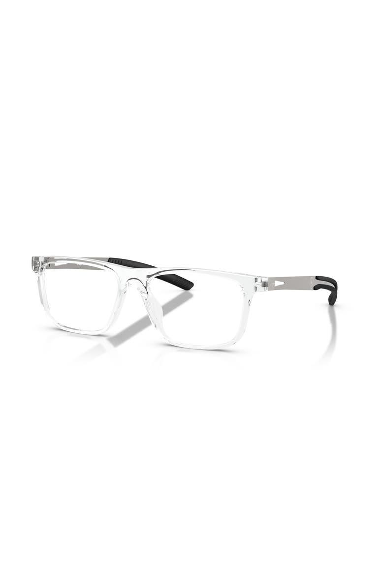 57mm Rectangle optical glasses, Main, color, White
