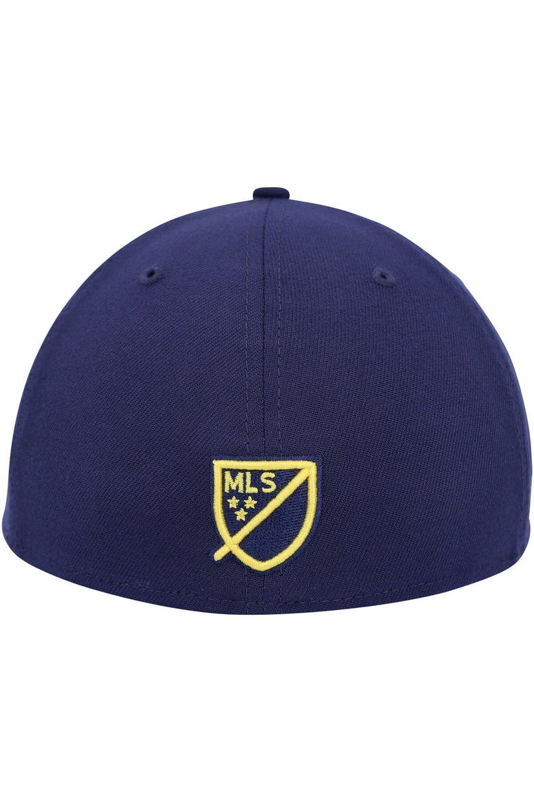 Men's New Era Navy Nashville SC Kick Off 39THIRTY Flex Hat, Alternate, color, Navy