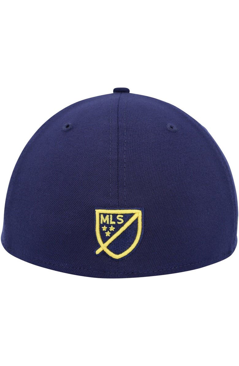 New Era Men's New Era Navy Nashville SC Kick Off 39THIRTY Flex Hat, Alternate, color,
