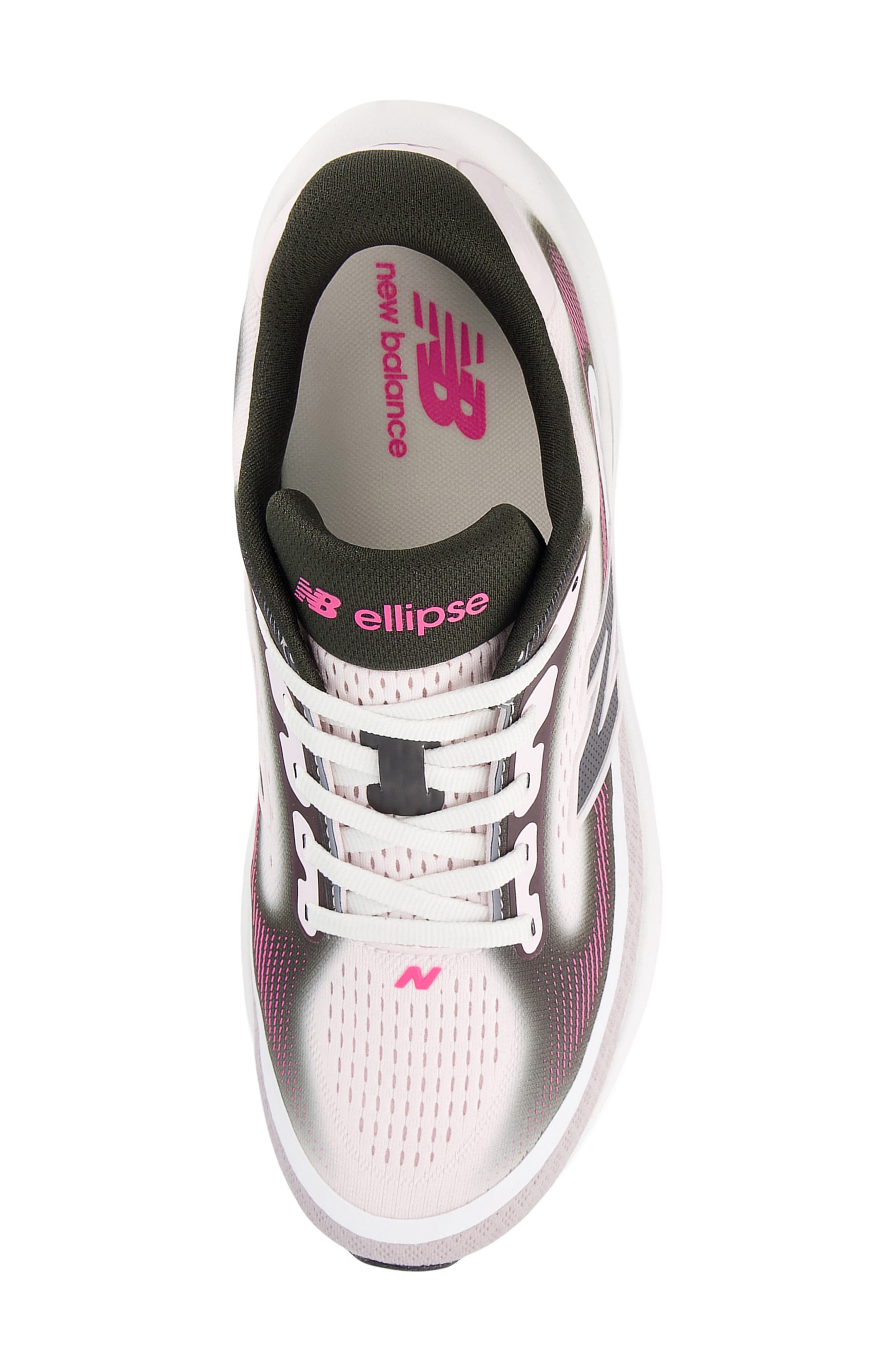 New Balance Elllipse v1 Running Shoe, Alternate, color, Pink Heat/ Pink Granite