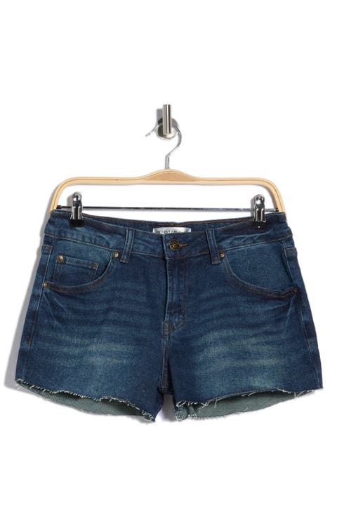 Raw Hem Shorts
