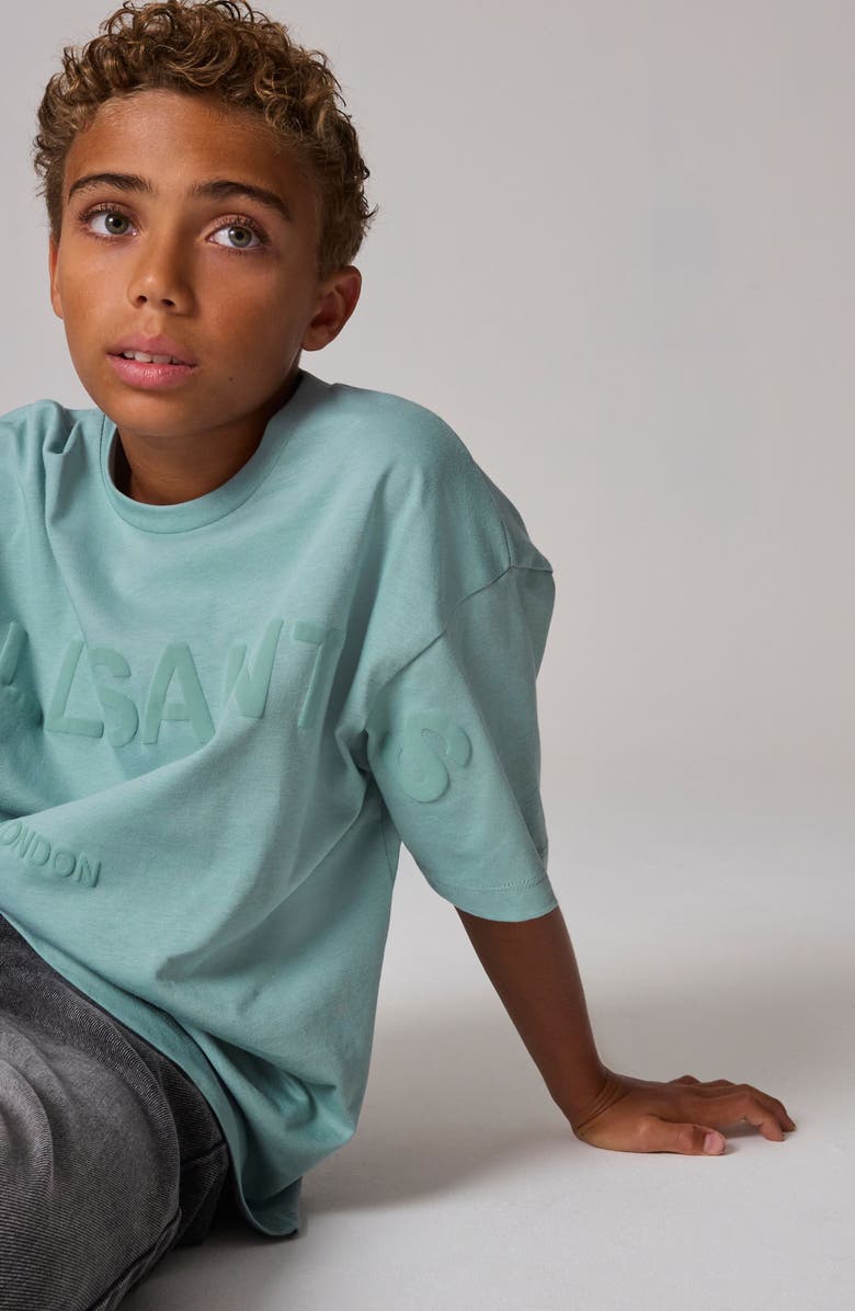 smALLSAINTS by ALLSAINTS Kids' Oversize Logo Graphic T-Shirt, Alternate, color, 