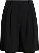 Nordstrom Pleat Front Trouser Shorts