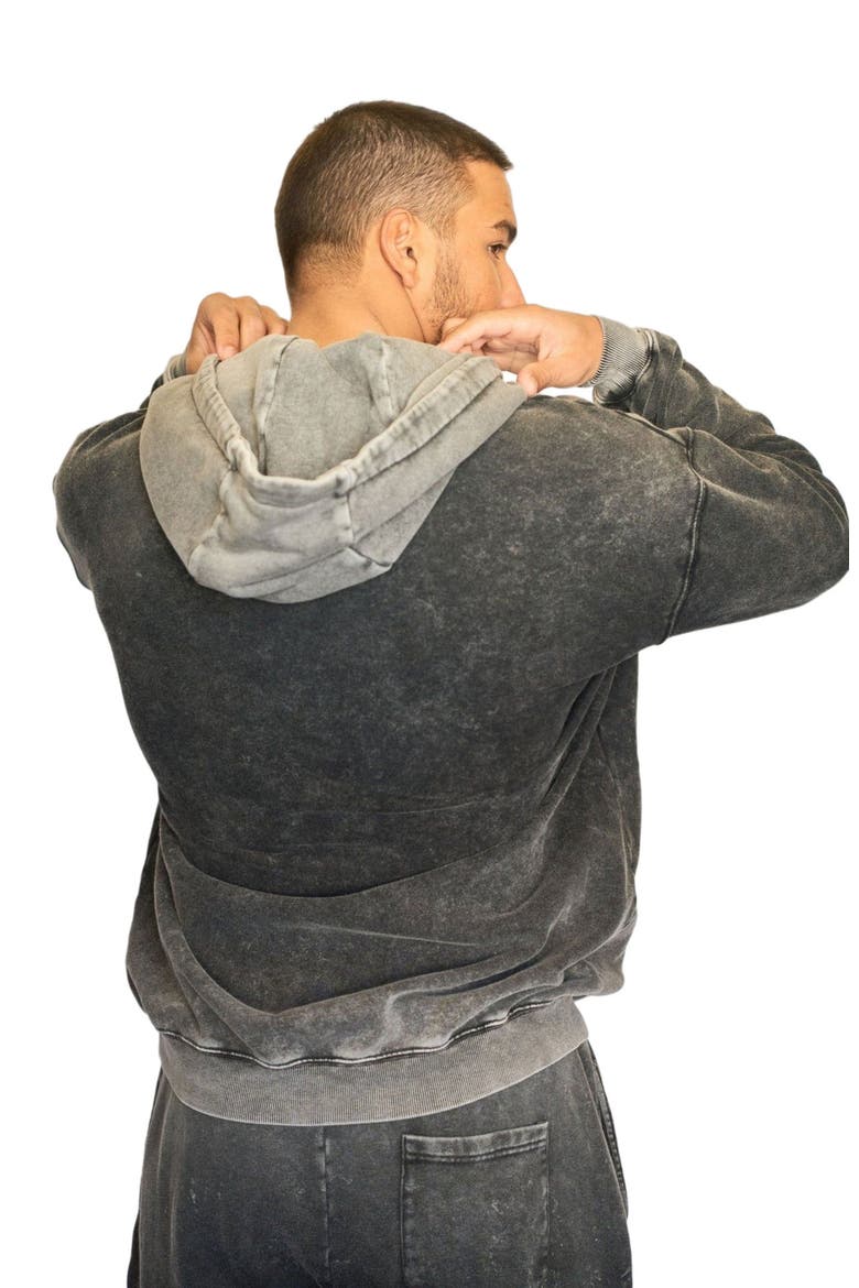 Homebody Men's Hoodie, Main, color, Midnight Washed