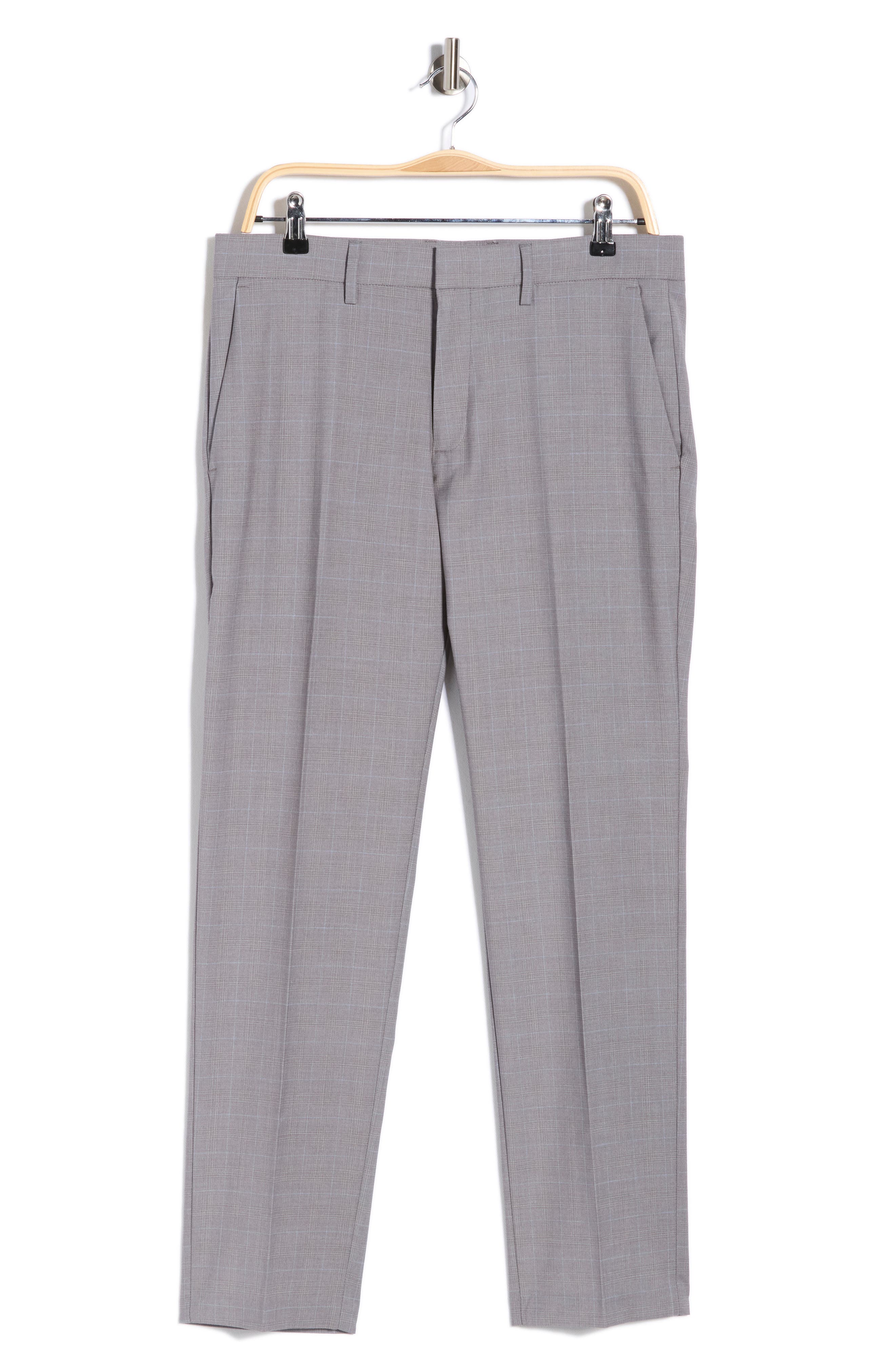 Kenneth Cole Reaction Plaid Plain Weave Pants